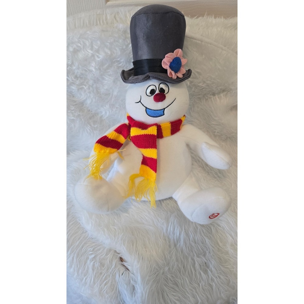 Hallmark Frosty the Snowman Plush Toy Holiday Christmas MUSIC NOT WORKING
